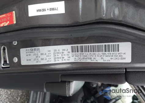 2017 Jeep Cherokee Altitude Fwd из США, поврежденный, VIN 1C4PJLAB5HW578388